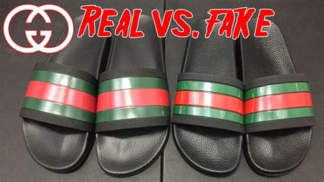 gucci flips flops fake|gucci slides are they real.